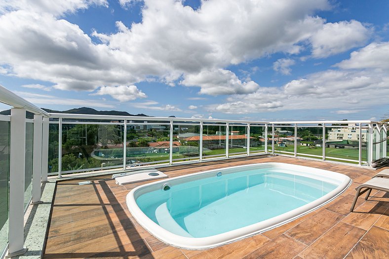 Penthouse with Pool and Sea View #CHA09